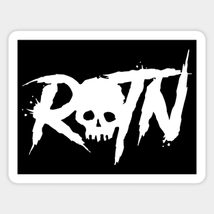 Rotn Skull Logo Sticker